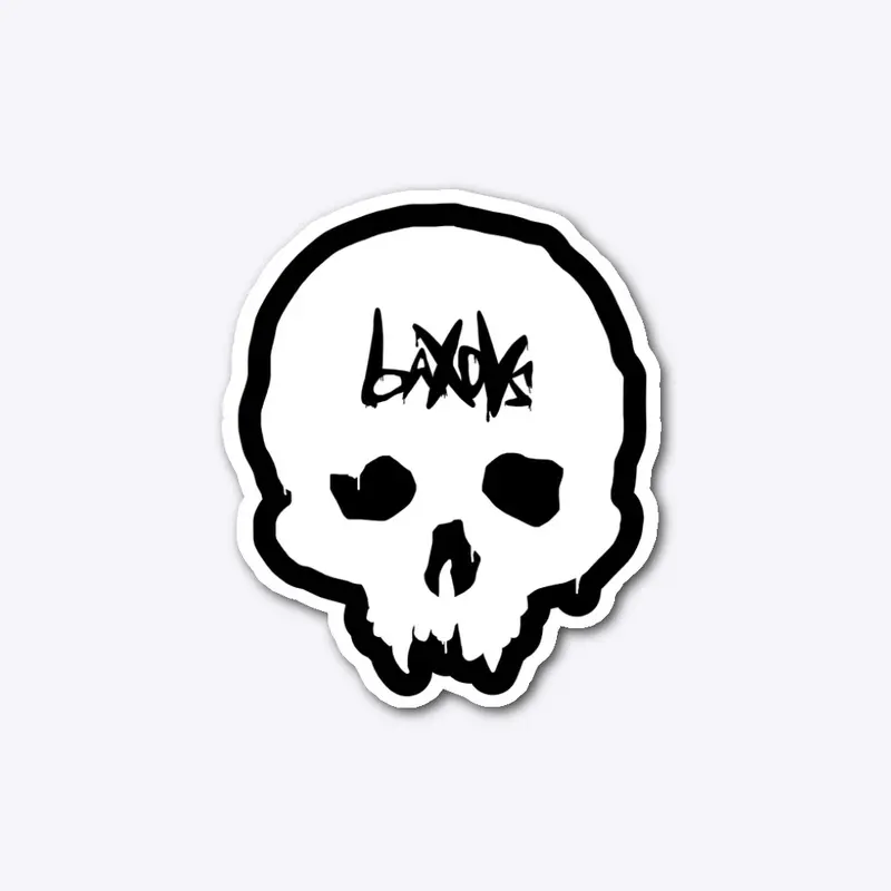 DRIPPY SKULL STICKER